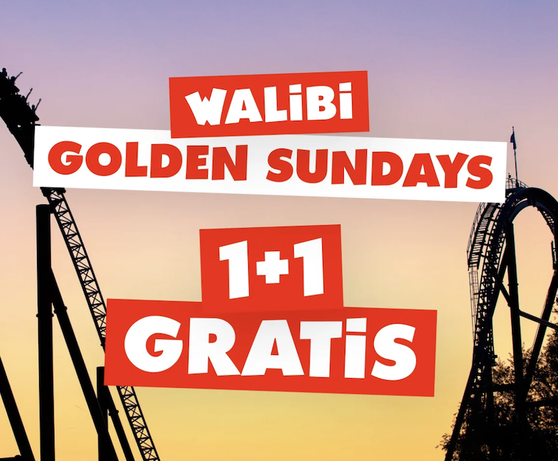 Walibi 1+1 GRATIS