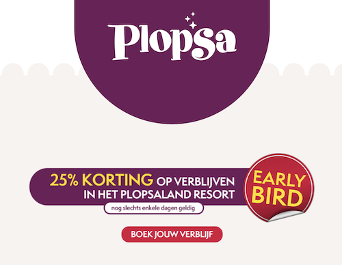 Plopsa Vroegboekkorting